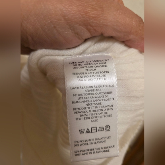 Free People White Ribbed Long Sleeve Top - Picture 11 of 11